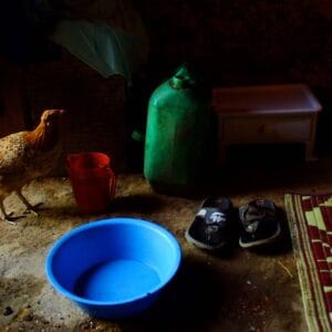 "Chicken and Blue Pail" Axum, Tigray, Ethiopia – 2008