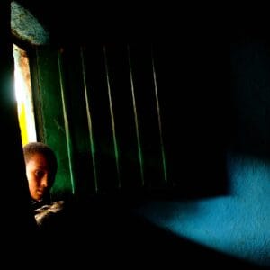 "Peeking Through a Window" Gondor, Ethiopia – 2008